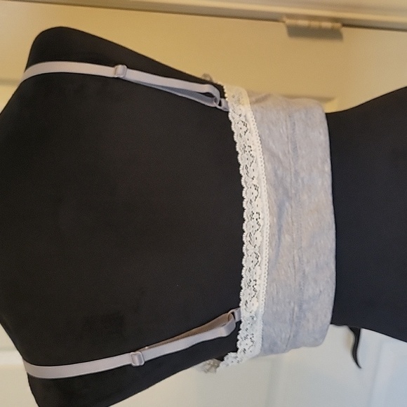 Jenni Gray Lace Trim Bralette NWOT size XL - Picture 4 of 11